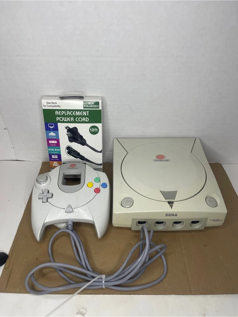 Sega Dreamcast Bundle - Japanese - NTSC-J - Console, Controller, & Power Cord